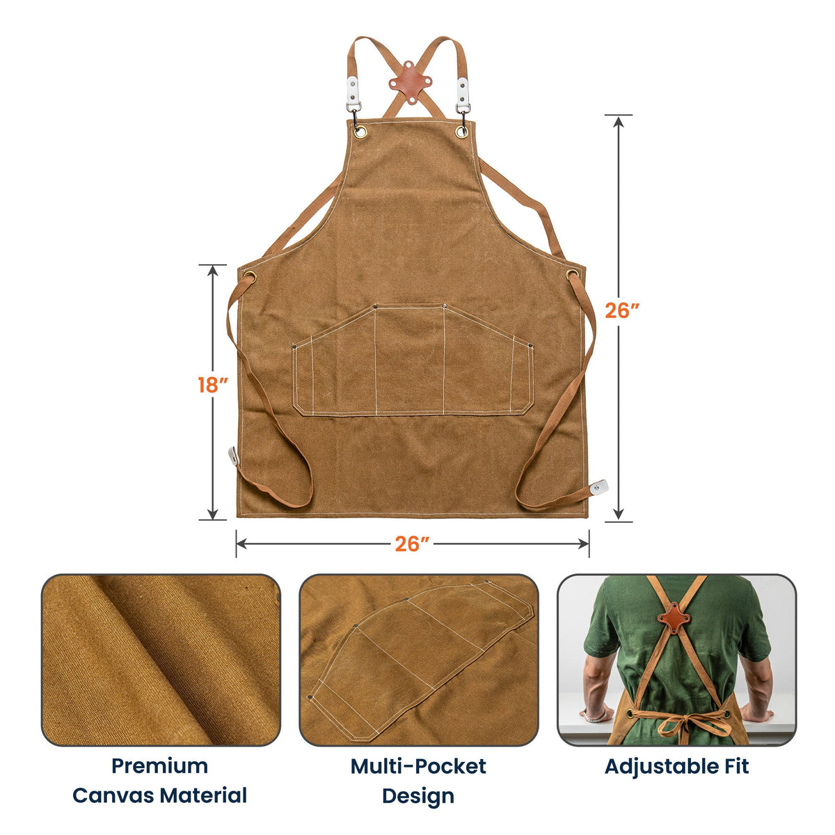 Grill Master: The Man, The Myth, The Legend,Father's Day Gift For Dad, Husband - Personalized Apron