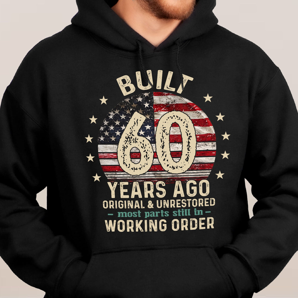 Custom Birthday Year - Vintage USA Shirt For Him, Grandpa, Dad, Husband - Personalized Shirt
