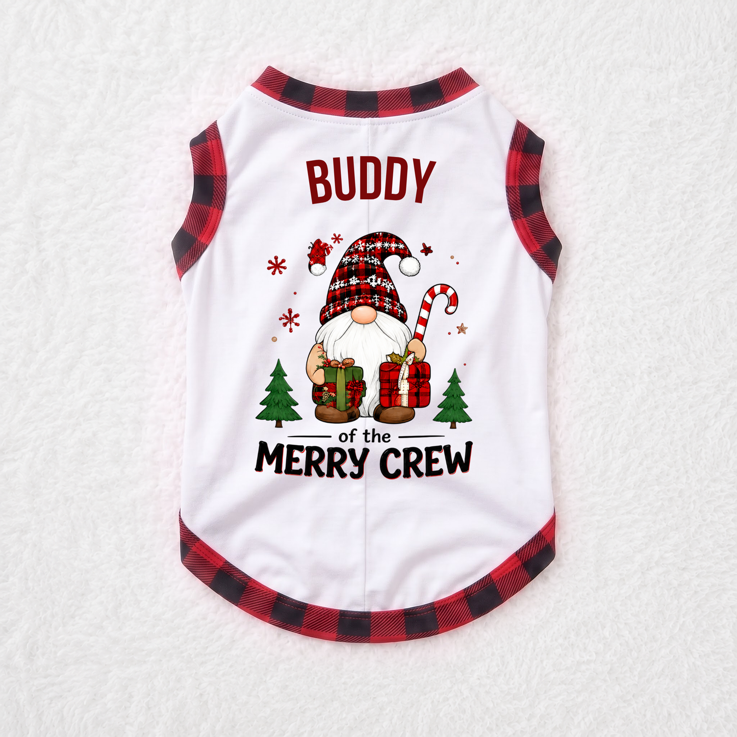 Cute Christmas Gnome Family Christmas Pajamas With Pet