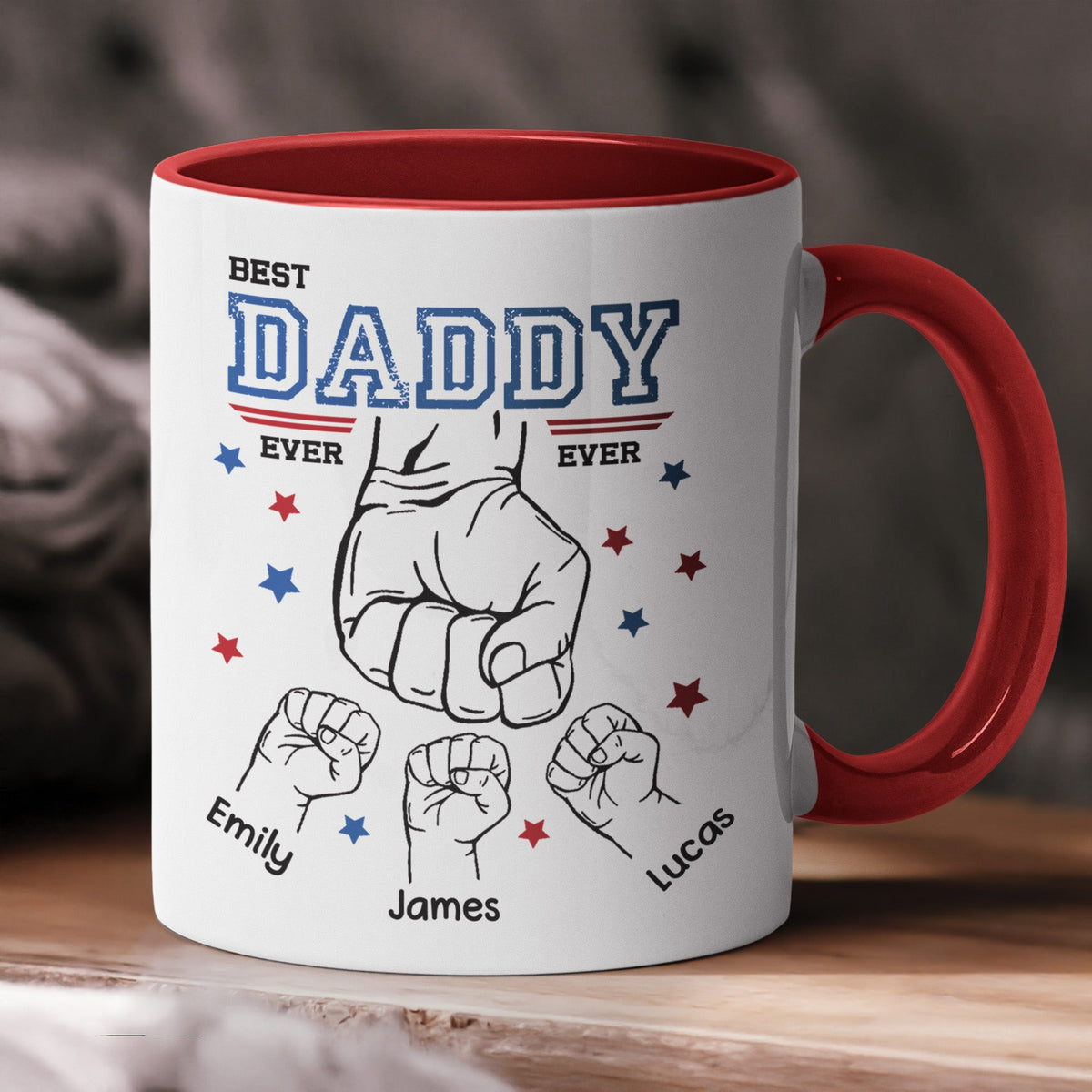 Best Dad Ever New Version Father's Day Gift For Dad, Husband - Personalized Mug