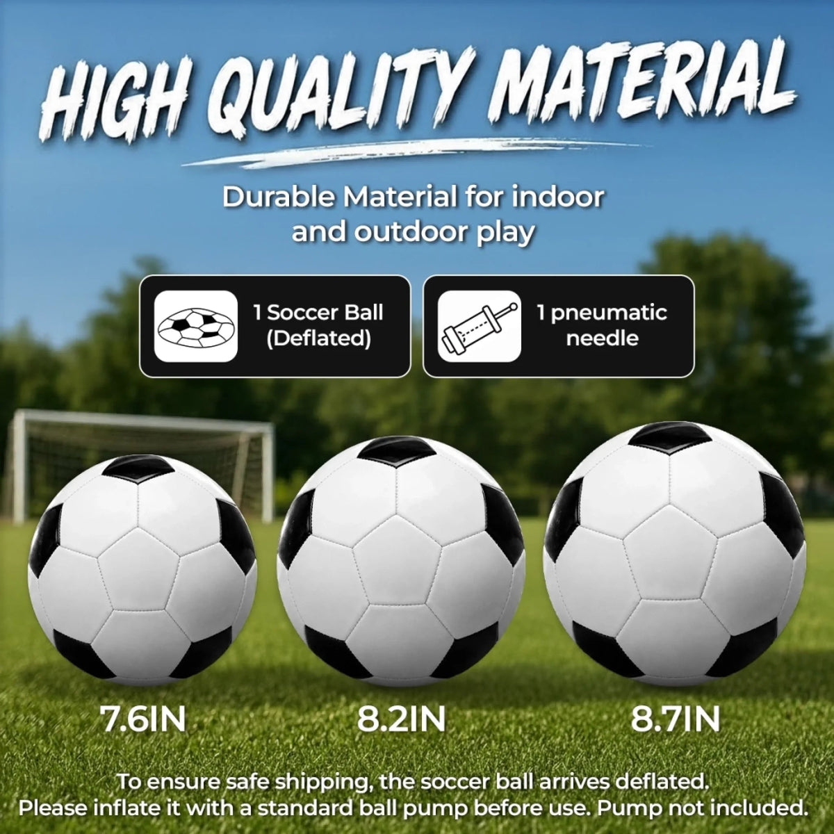 Custom Name Soccer Gifts for Grandson - Personalized Soccer Ball
