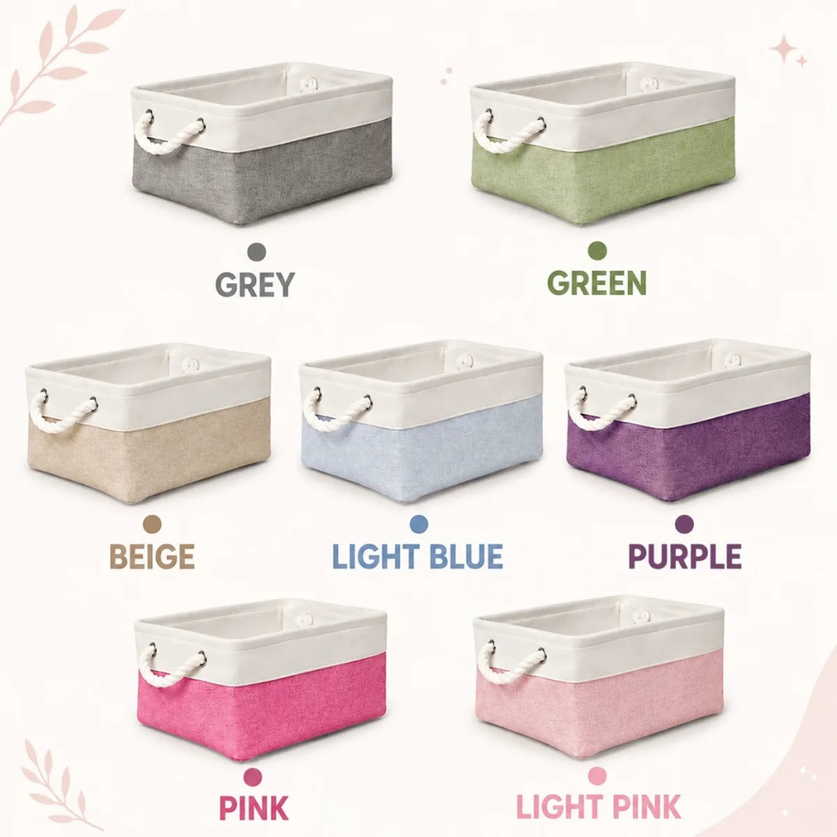 Custom Name Camping Gifts For Campers - Personalized Storage Basket