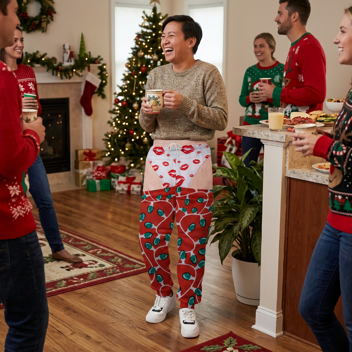 Funny Christmas - Personalized Sweatpants