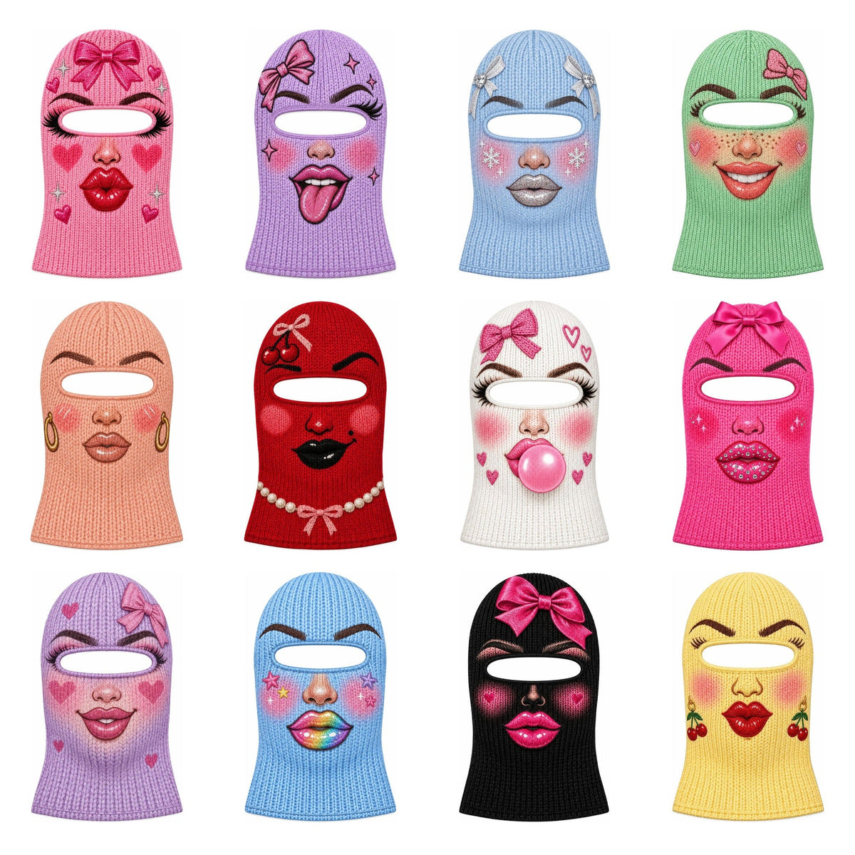 Ski Diva - Personalized Mask