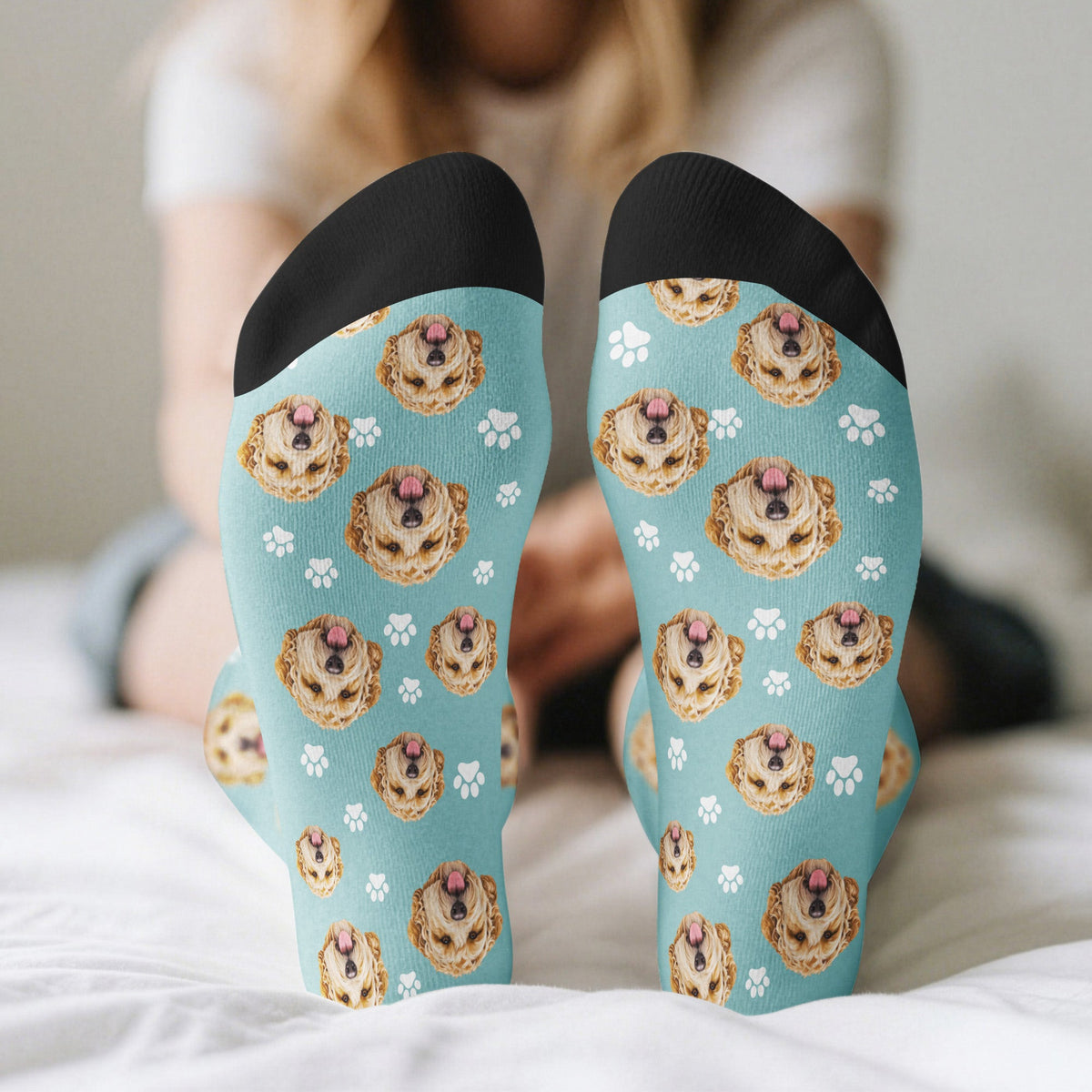 Custom Pet Funny Face New Version Gifts For Pet Lovers - Personalized Socks