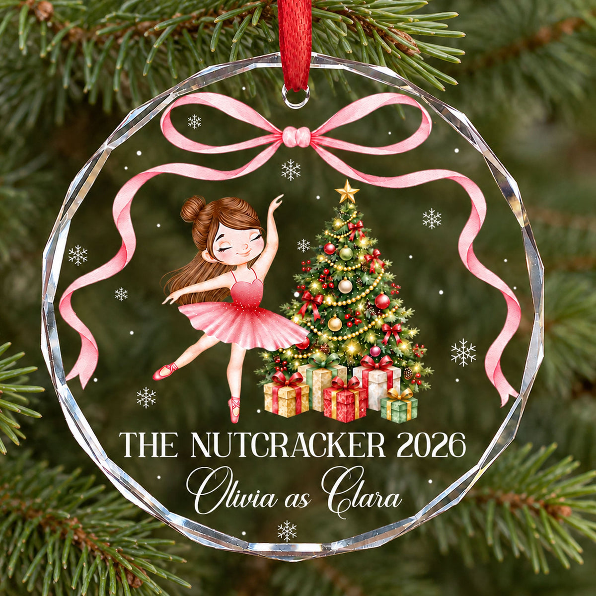 The Nutcracker 2026 - Ballet Girl, Daughter - Personalized Ornament