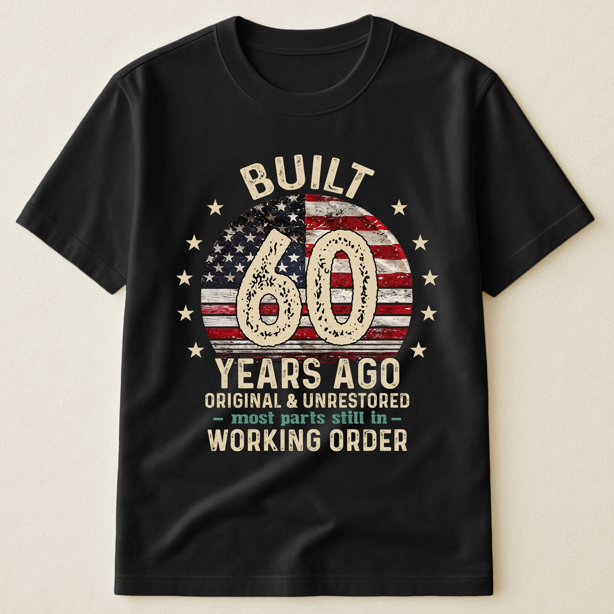Custom Birthday Year - Vintage USA Shirt For Him, Grandpa, Dad, Husband - Personalized Shirt