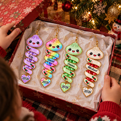 Custom Name Squishy Ornament Gift For Kids - Personalized Ornament