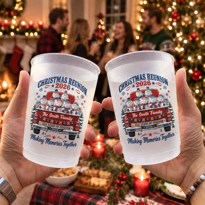 America 250th Anniversary Christmas Party Gathering Family, Grandparents - Personalized Cups