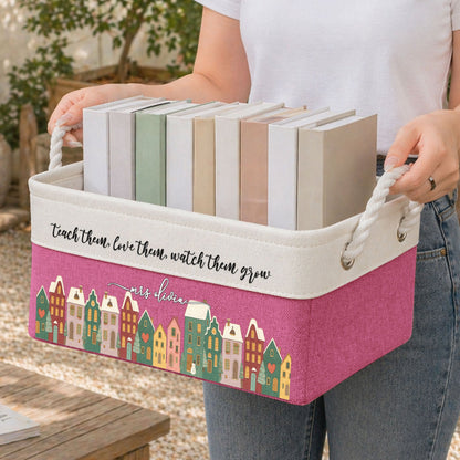 Teacher Appreciation End Of Year Gift - Personalized Storage Basket