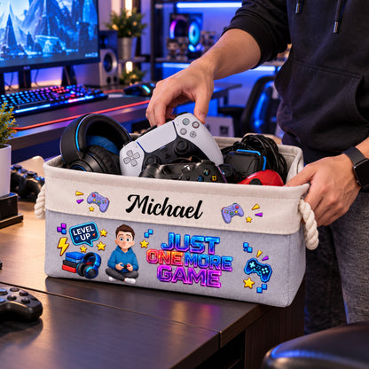 I'm Gaming Do Not Disturb - Personalized Storage Basket