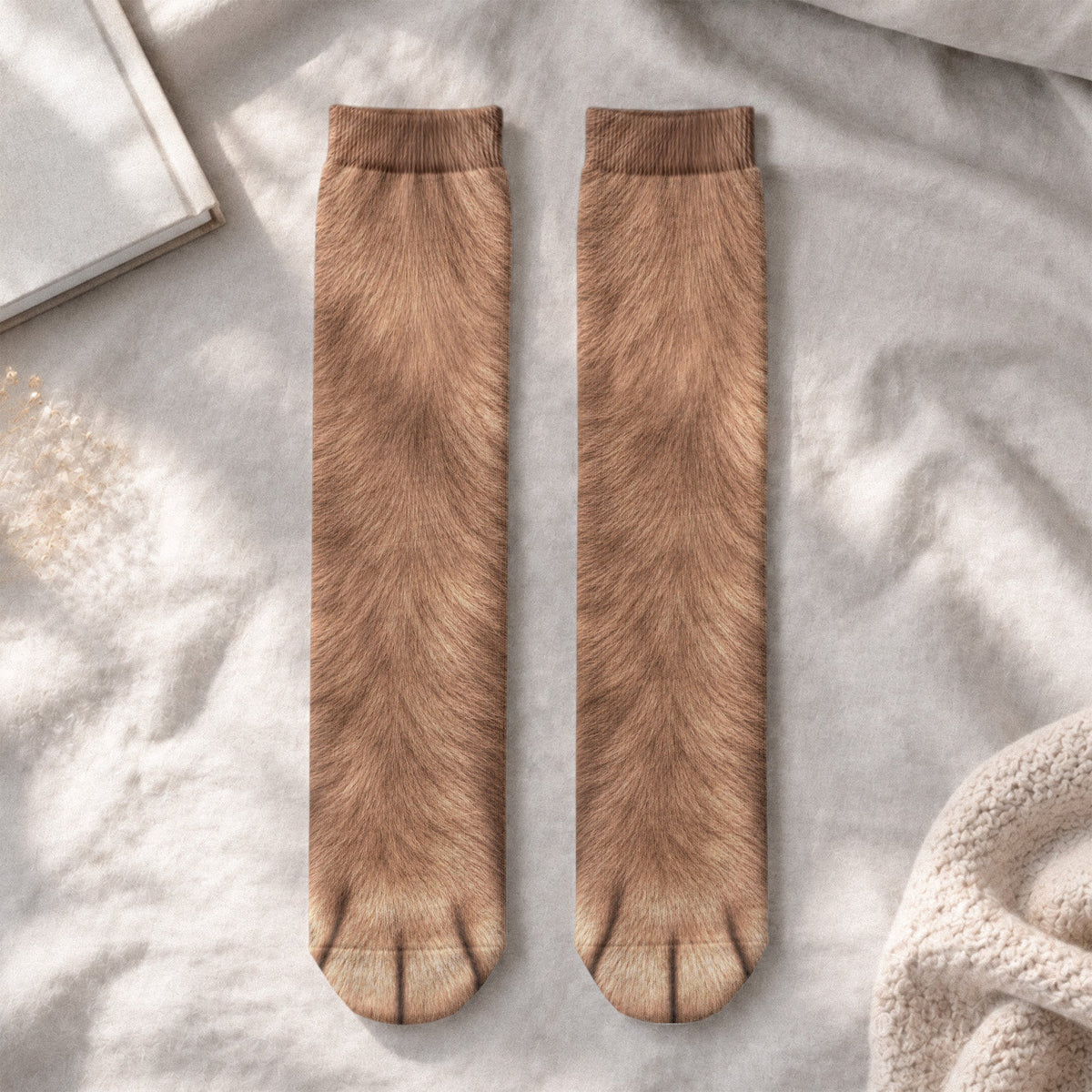 Gag Gift For Pet Lovers - Pet Feet - Personalized Socks