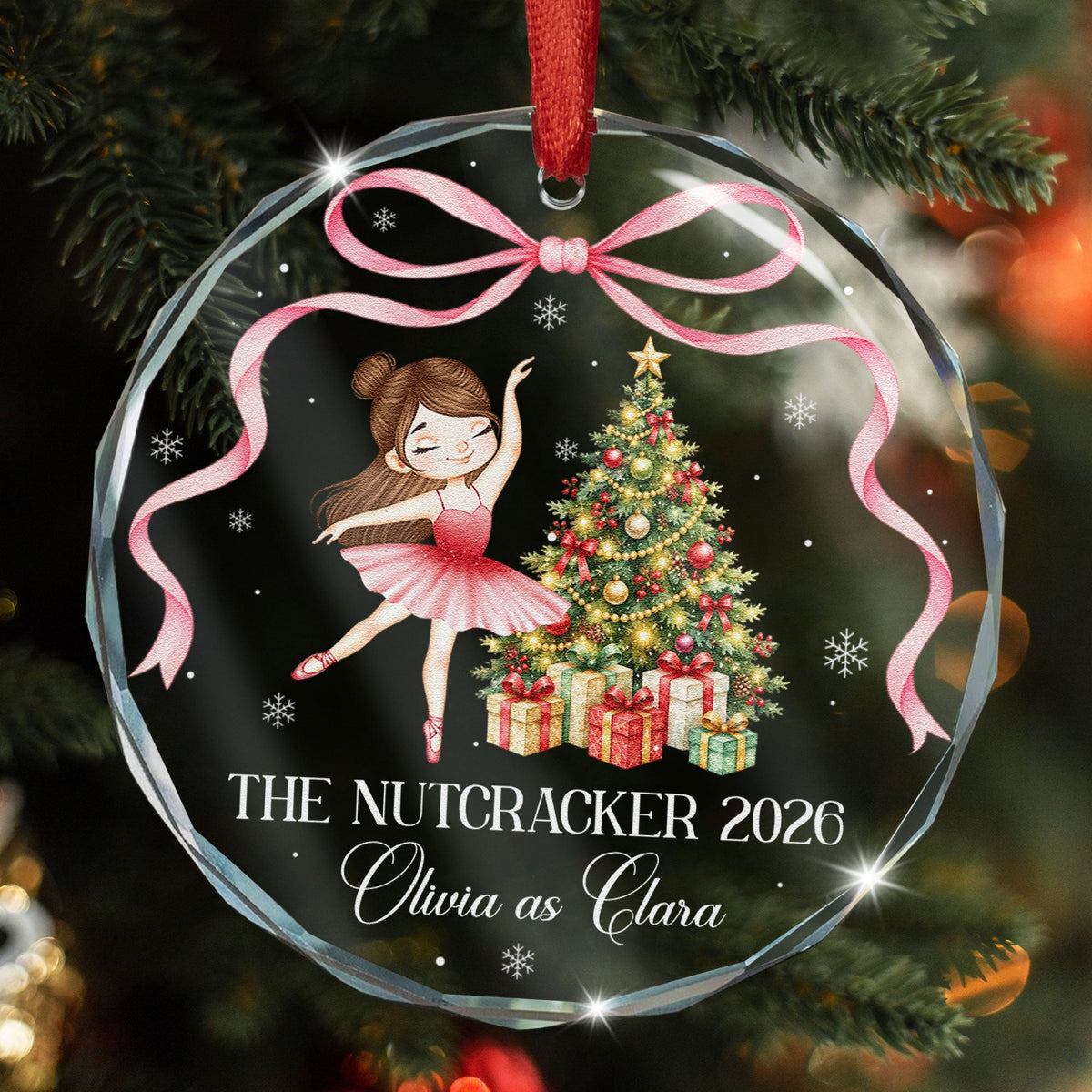 The Nutcracker 2026 - Ballet Girl, Daughter - Personalized Ornament