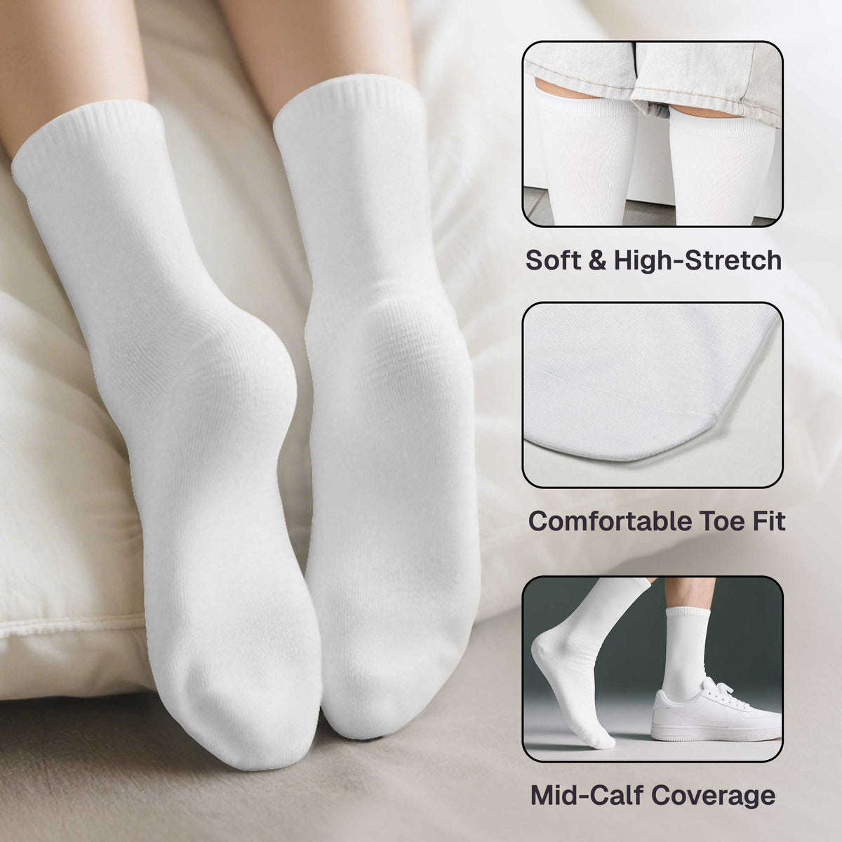 Offensive Days Of The Week - Funny Gag Gifts For Coworker, Boss, Friends - Personalized Socks