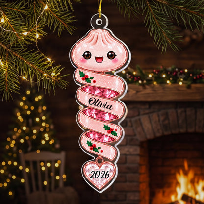 Custom Name Squishy Ornament Gift For Kids - Personalized Ornament
