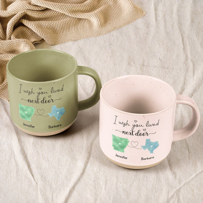 Long Distance Gift For Best Friends, Bff, Sisters, Family, Brother - Personalized Mug