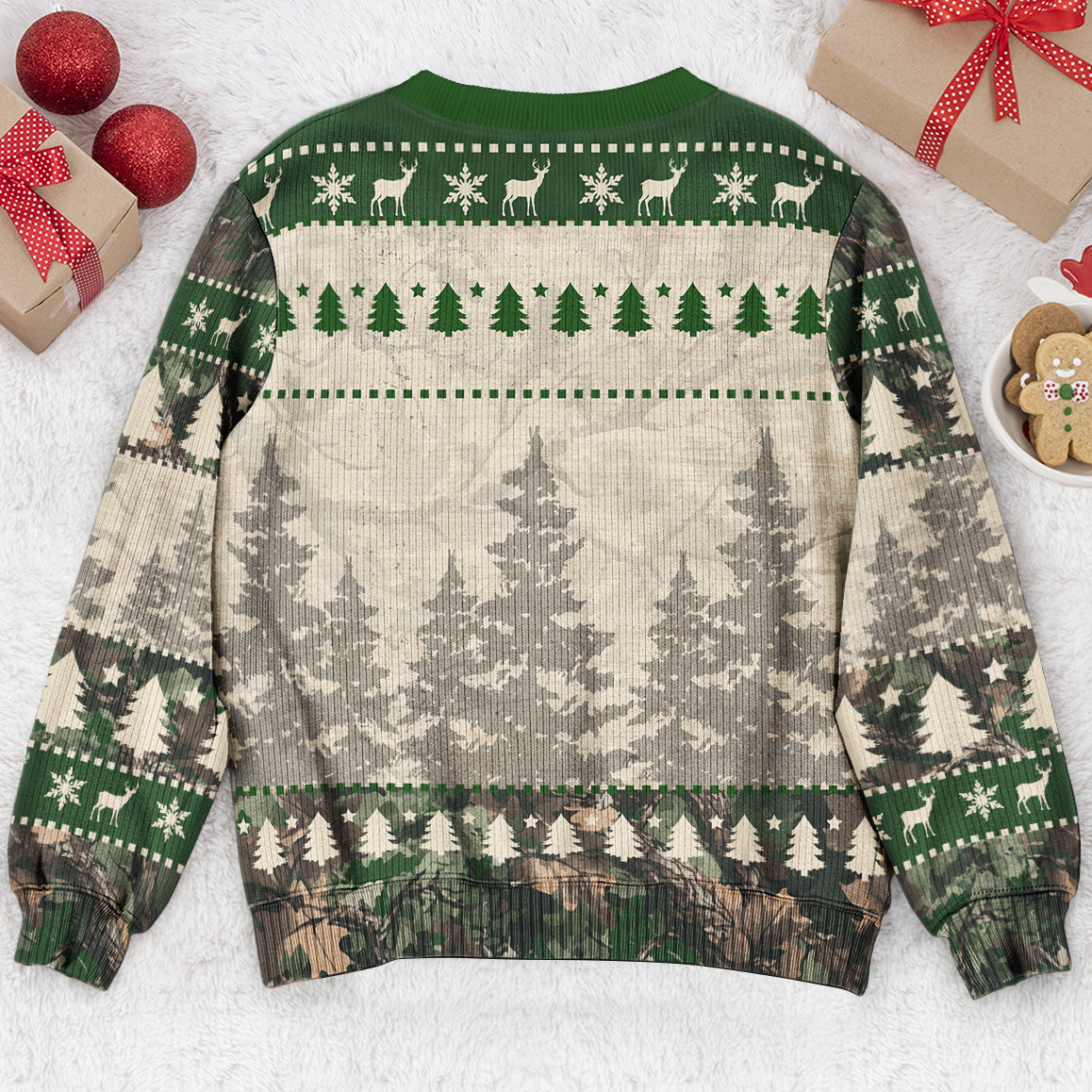 Best Buckin' Papa Ever - Personalized Sweater