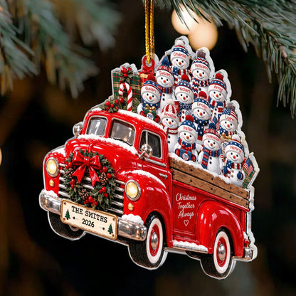 America 250Th Anniversary Snowman - Personalized Ornament