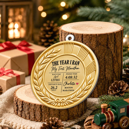 My Running Moment - Personalized Ornament