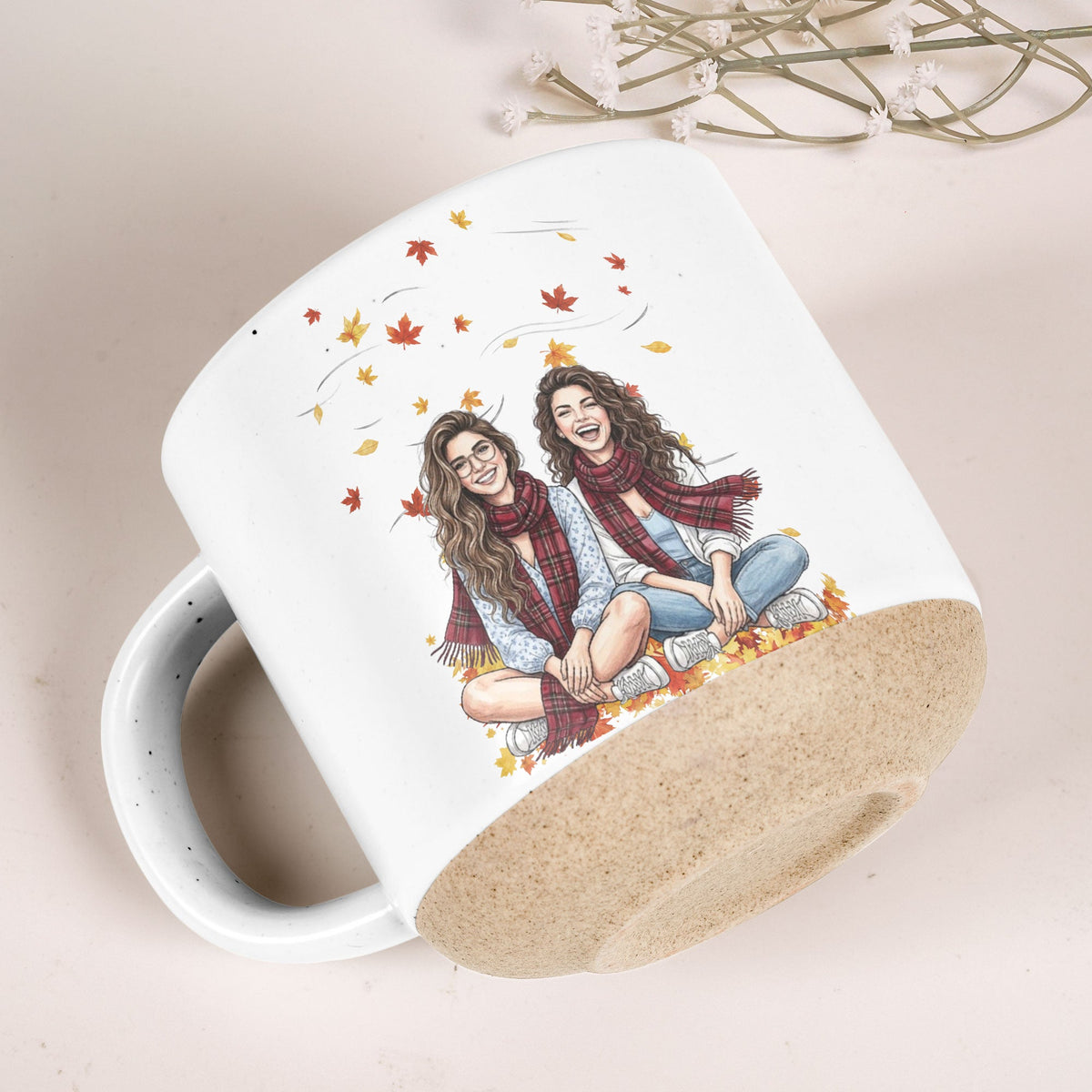 Custom Photo Gift For Friend Bestie Sister Family, Friendsgiving Ideas, Thanksgiving Gift, Gift For Friend, Christmas Gift, Friendship Mug - Personalized Mug