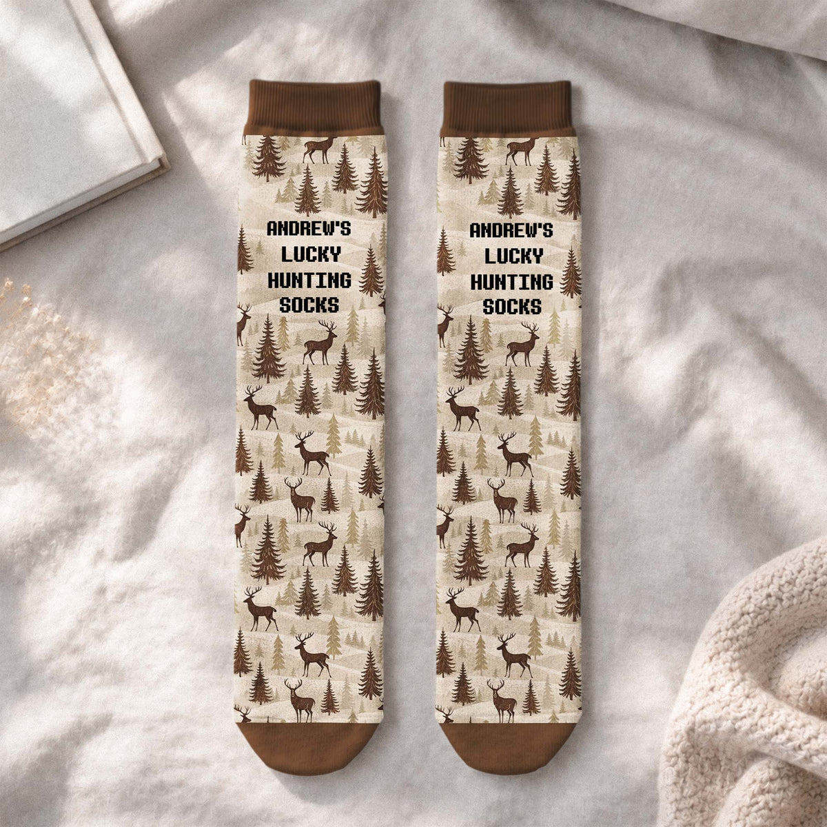 My Lucky Hunting Socks - Personalized Socks