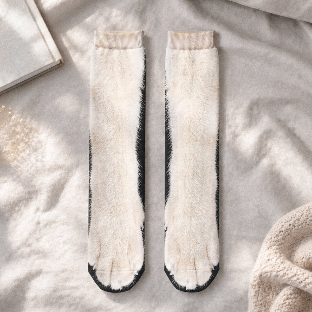 3D Feet Funny Gift For Him And Her - Personalized Socks