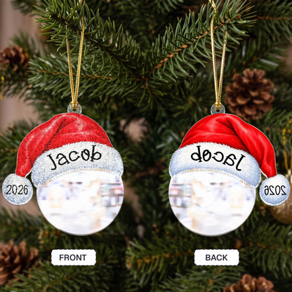 Sports Ornament, Custom Name Gift For Baseball, Softball, Basketball, Football, Hockey, Soccer Player - Personalized Ornament