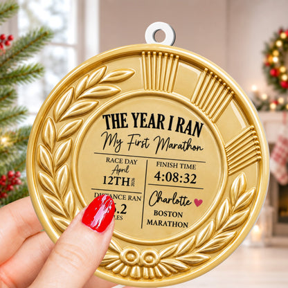 My Running Moment - Personalized Ornament