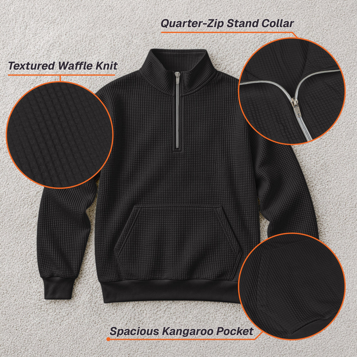 Golf Monogram, Custom Name Gift For Golf Players, Golf Lovers - Personalized Sweatshirt