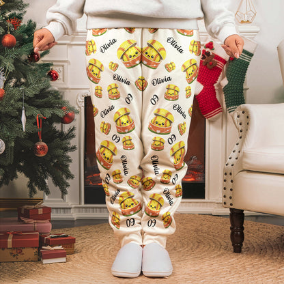 Cute Dumplings For Baseball, Softball, Soccer, Football, Basketball, Hockey Lover - Personalized Sweatpants