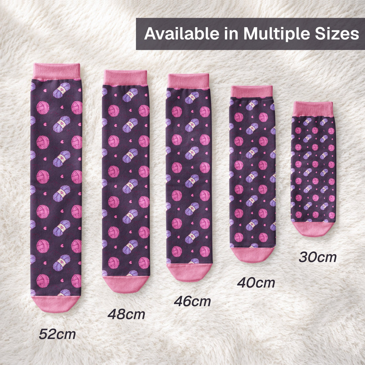 Knitting Funny Quote Gift For Knitting Lover - Personalized Socks
