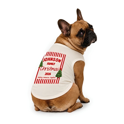 Festive Personalized Christmas Tree Family Christmas Pajamas With Pet