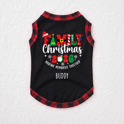 Custom Names Family Christmas 2026 Matching Family Christmas Pajamas