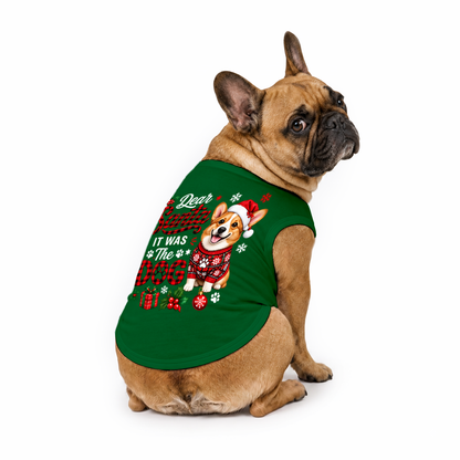Custom Pet Face Dear Santa It Was The Dog Family Sleepwear Christmas
