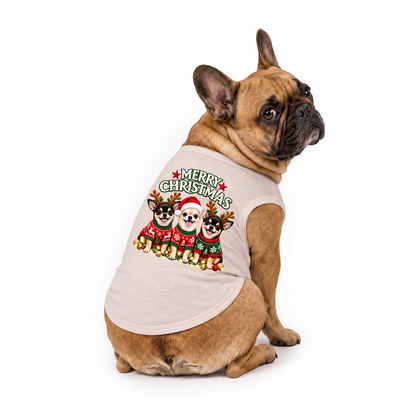 Merry Christmas Chihuahua Matching Family Christmas Pajamas With Pet
