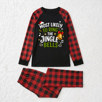 Funny Most Likely Christmas Saying Family Christmas Pajamas With Pet