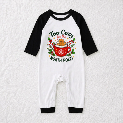 Cozy Gingerbread Christmas Family Matching Pajamas With Pet
