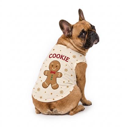Funny Gingerbread Family Matching Christmas Pajamas With Pet