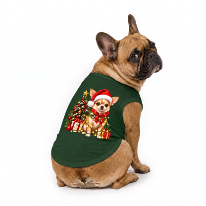 Cute Chihuahua Christmas Tree Custom Name Family Christmas Pajamas