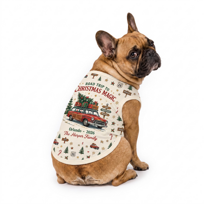 Personalized Christmas Road Trip Family Christmas Pajamas With Pet