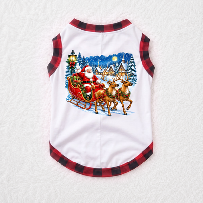 Magical Christmas Reindeer Sleigh Family Matching Christmas Pajamas