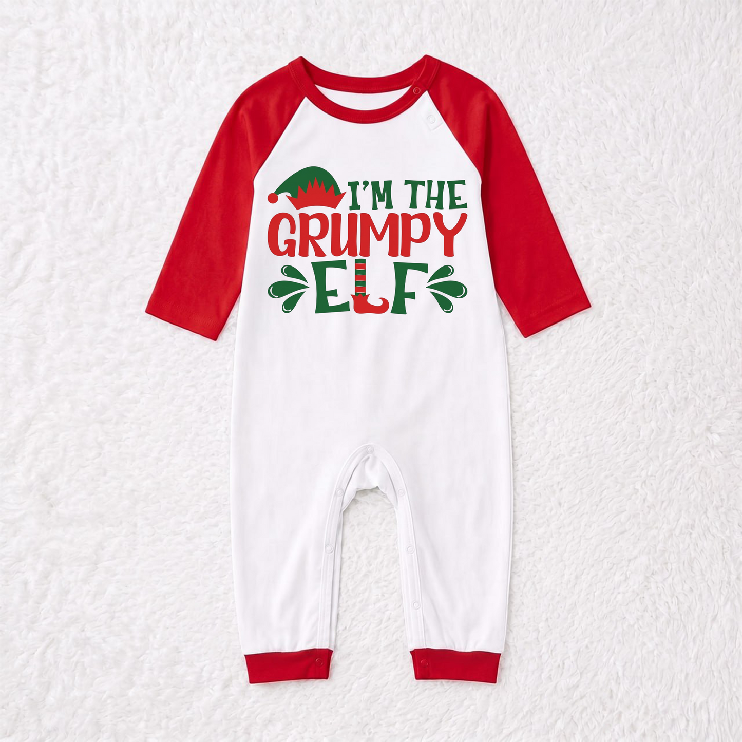 Funny Christmas Elf Saying Family Christmas Pajamas With Pet
