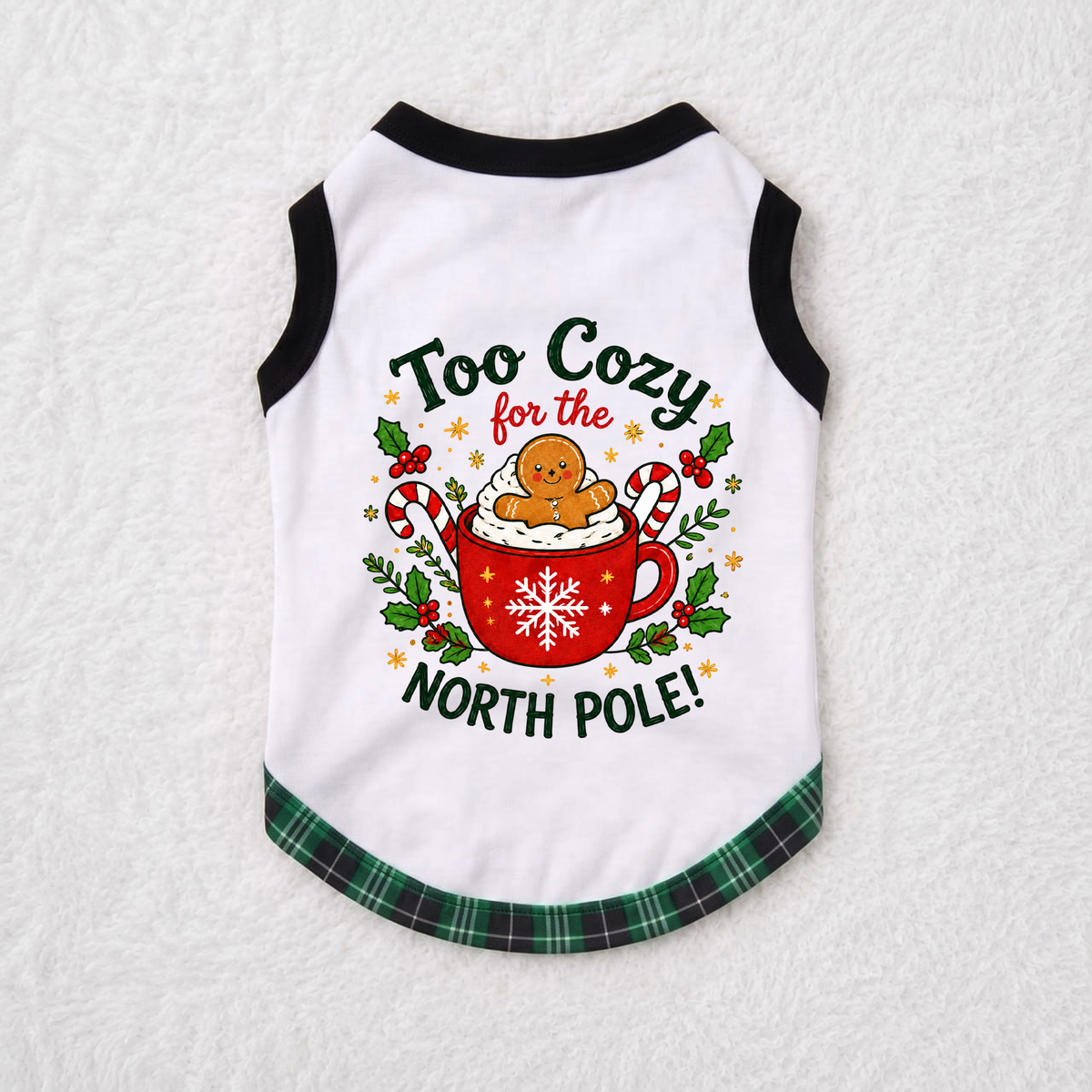 Cozy Gingerbread Mug Family Matching Christmas Pajamas With Pet