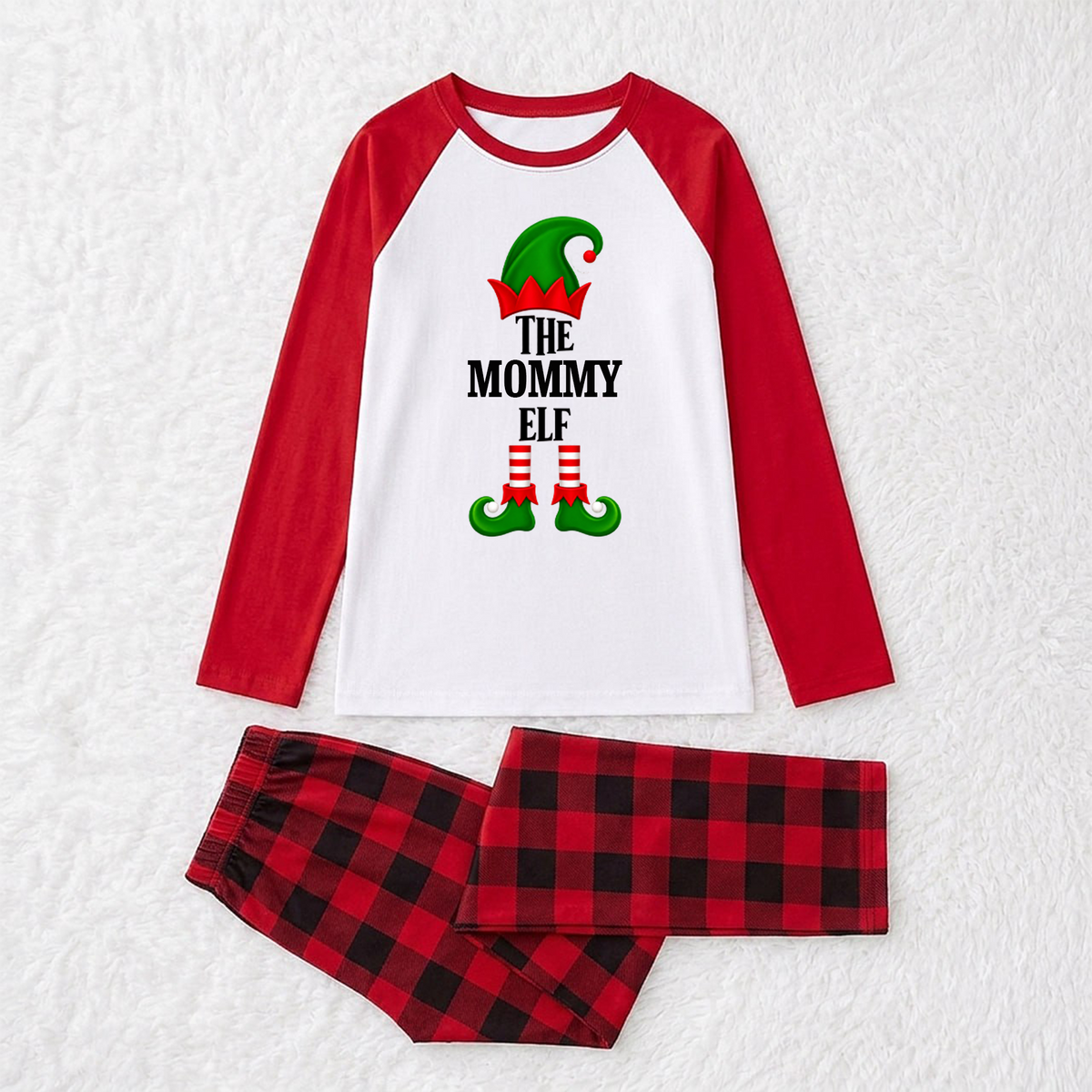 Funny Christmas Elf Family Christmas Pajamas With Pet