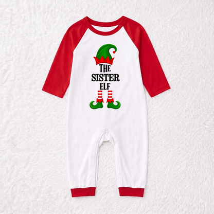 Funny Christmas Elf Family Christmas Pajamas With Pet