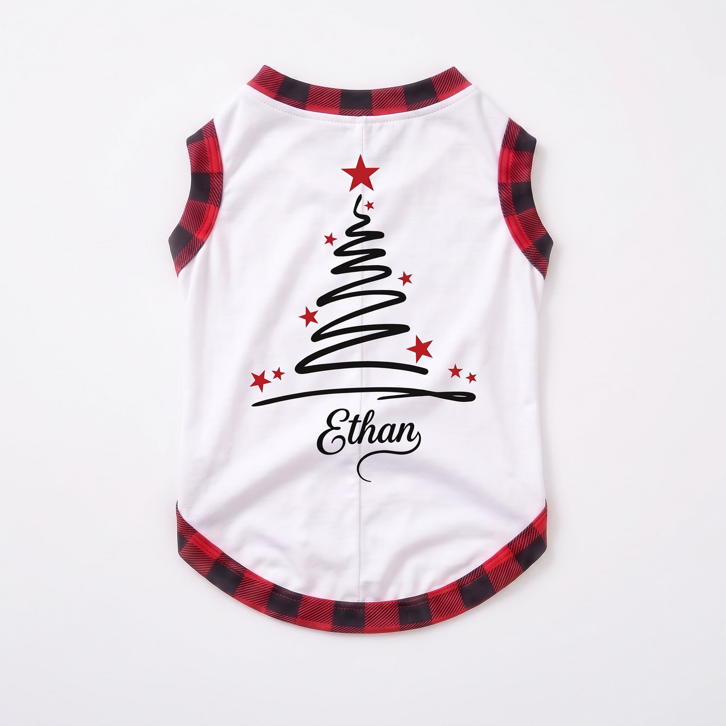 Custom Name Family Christmas Tree Matching Christmas Pajamas With Pet