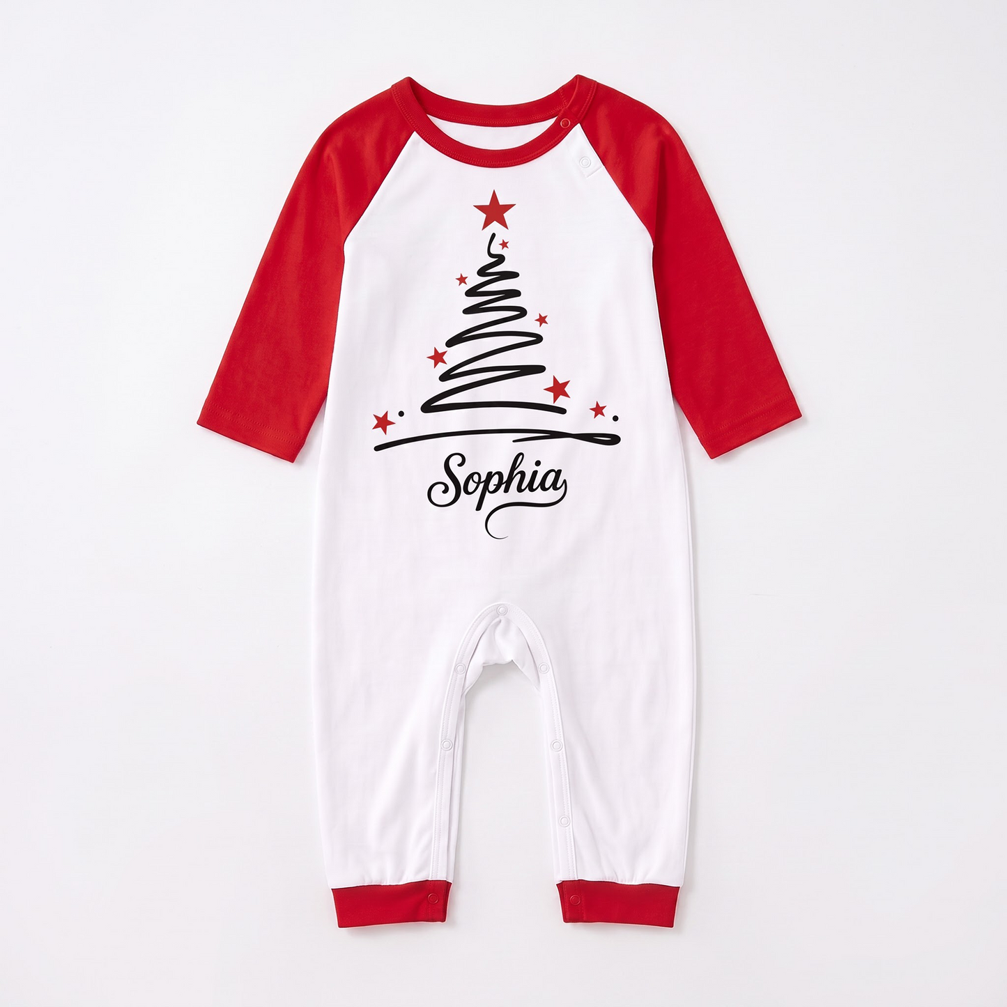 Custom Name Family Christmas Tree Matching Christmas Pajamas With Pet