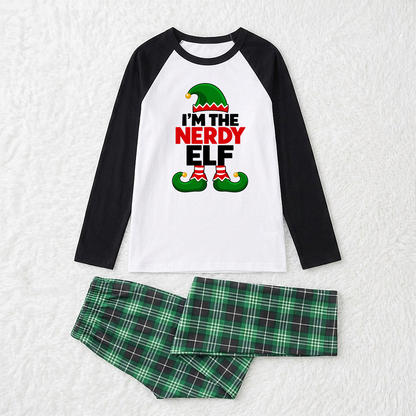 Funny Elf Family Matching Christmas Pajamas With Pet