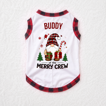 Cute Christmas Gnome Family Christmas Pajamas With Pet