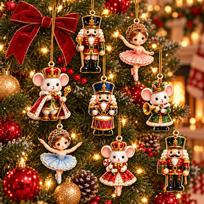 Personalized Magical Nutcracker Advent Calendar 2026 – 2D Acrylic Christmas Countdown